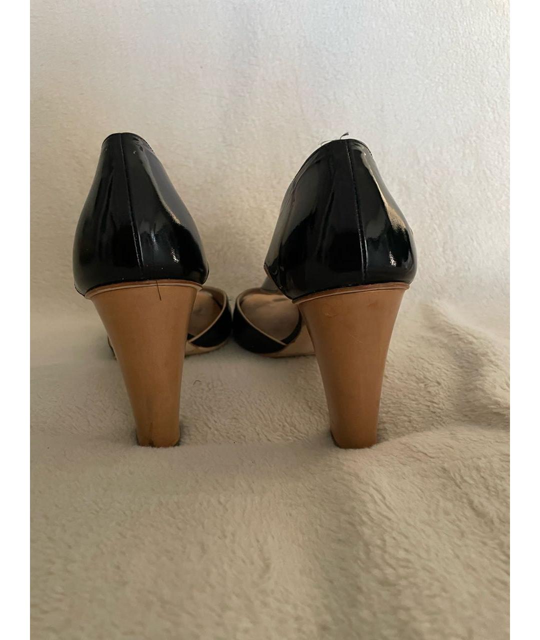 GIUSEPPE ZANOTTI DESIGN Черные туфли из лакированной кожи, фото 7