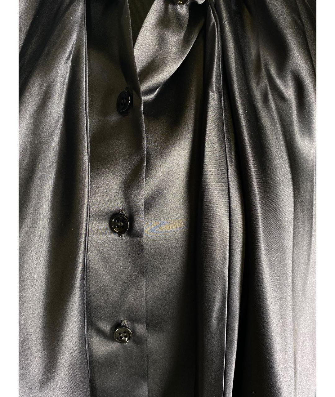 SAINT LAURENT Черная блузы, фото 6