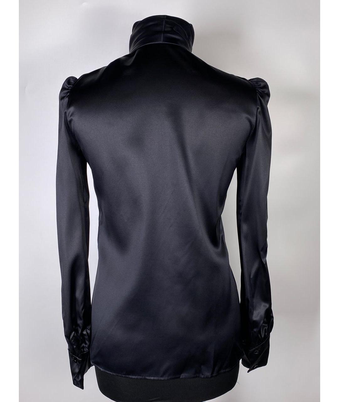 SAINT LAURENT Черная блузы, фото 2