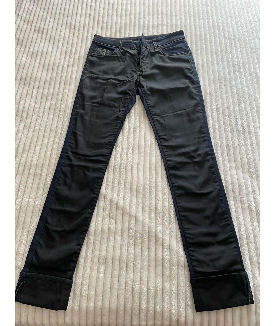 PRADA Темно-синие джинсы слим, фото 9