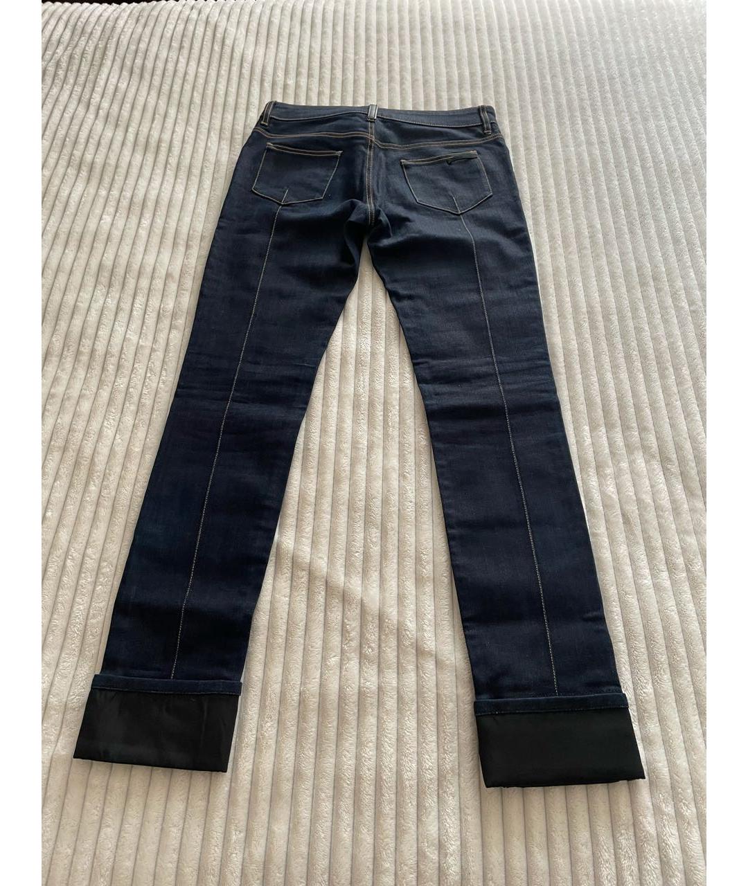 PRADA Темно-синие джинсы слим, фото 2