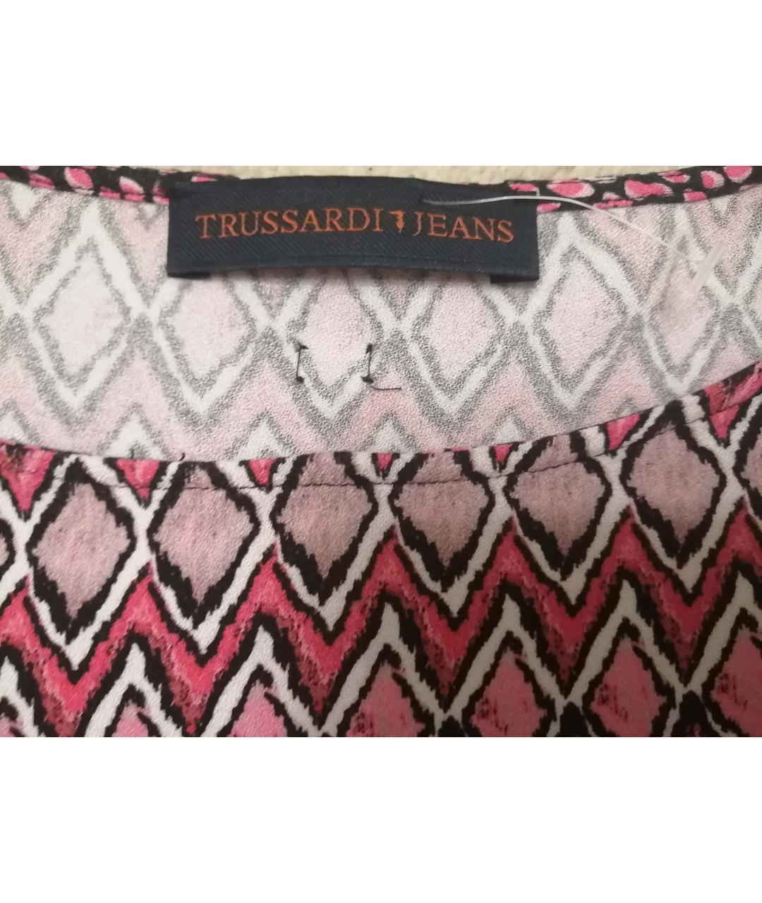 TRUSSARDI JEANS Мульти вискозная блузы, фото 3