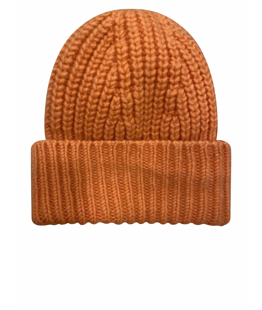 ACNE STUDIOS Оранжевая шерстяная шапка, фото 1