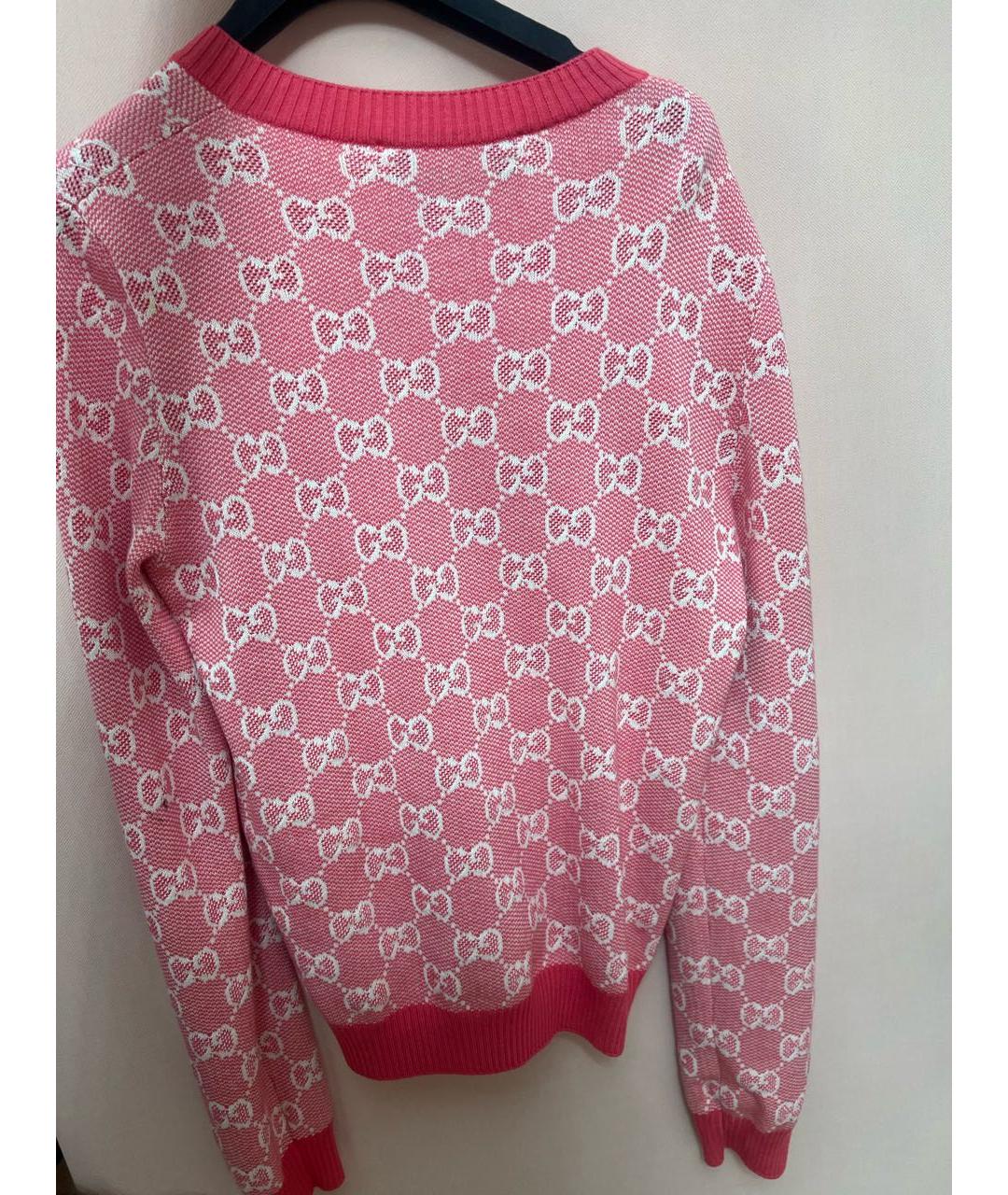 GUCCI Розовый джемпер / свитер, фото 2