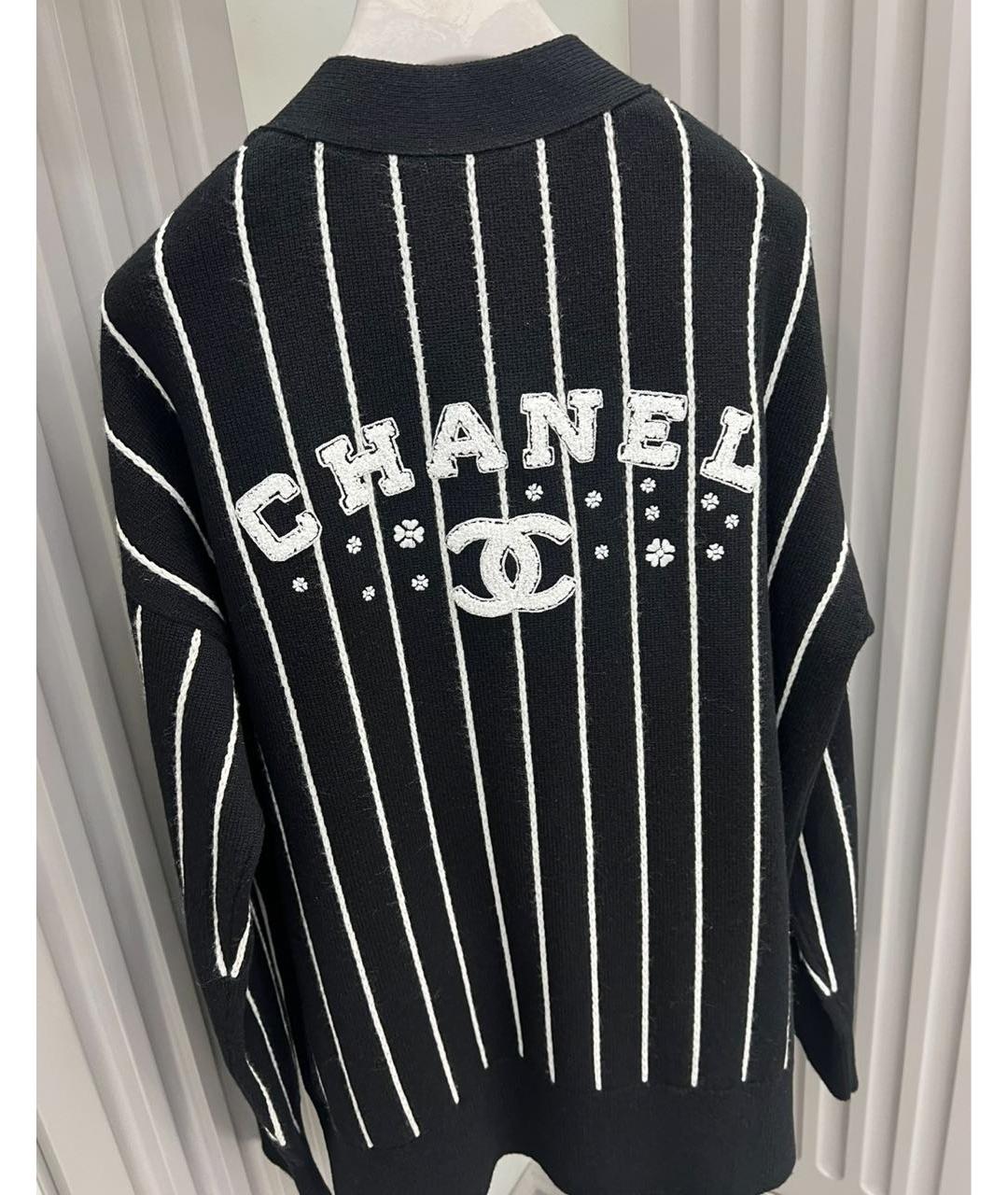 CHANEL Черный кардиган, фото 2