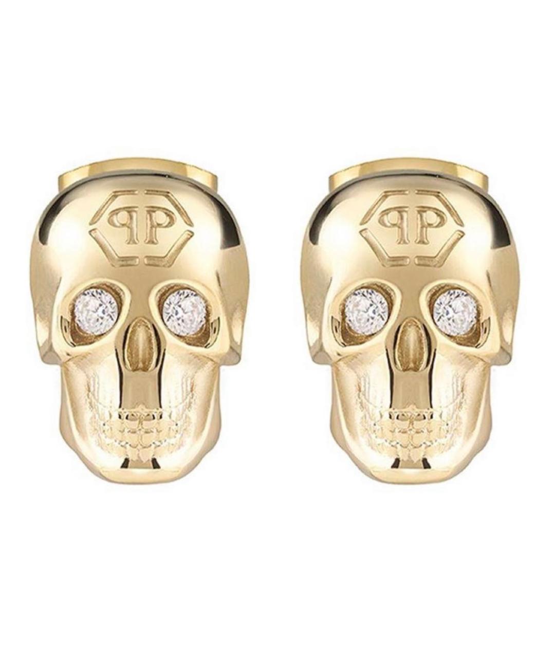 PHILIPP PLEIN Золотые серьги, фото 1