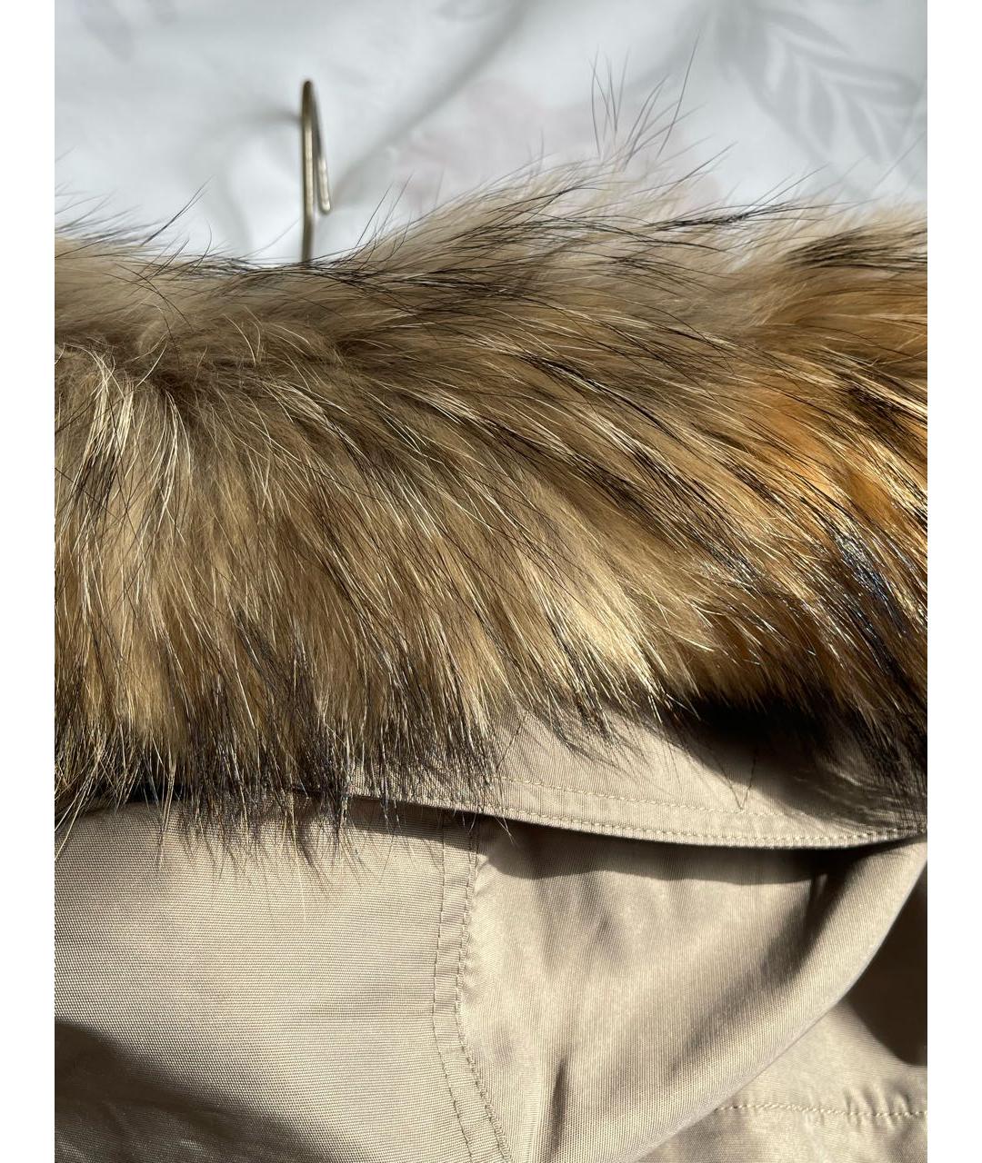 BURBERRY Хаки полиэстеровая парка, фото 4