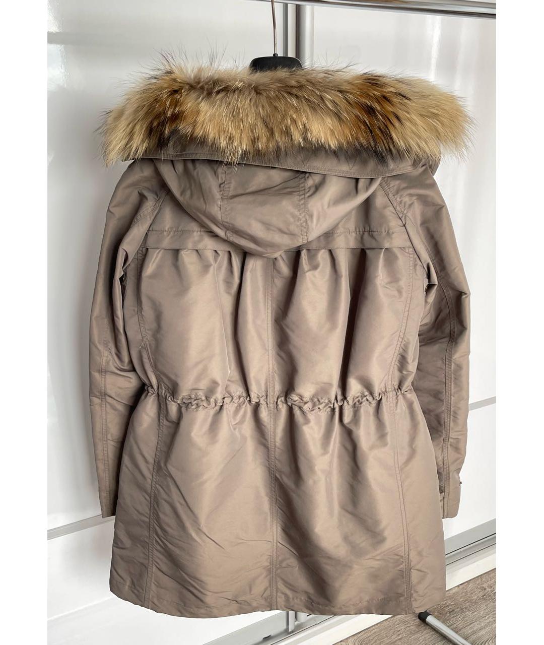 BURBERRY Хаки полиэстеровая парка, фото 2