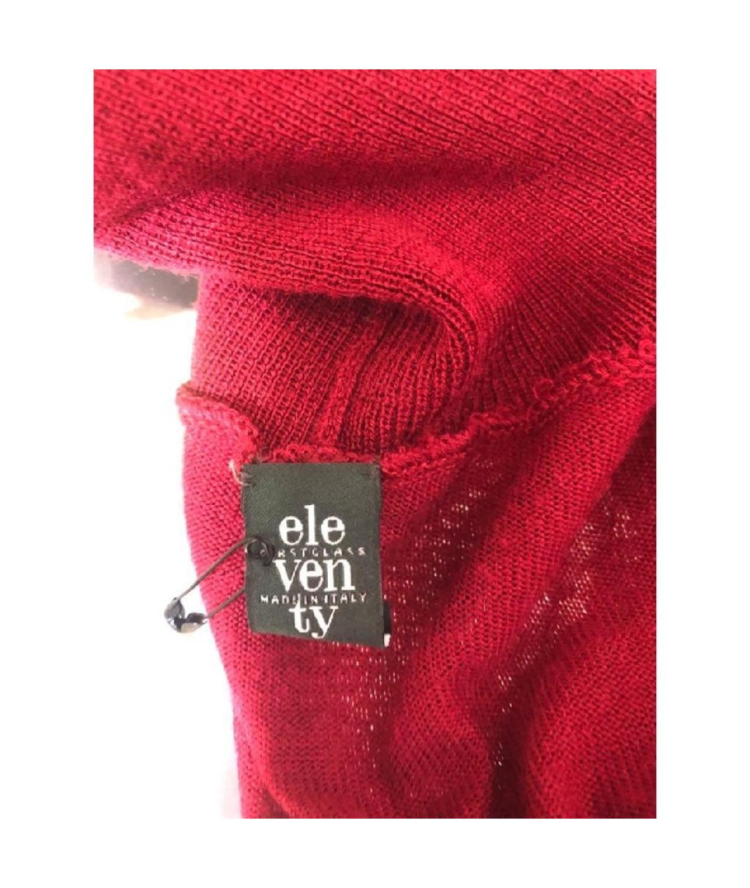 ELEVENTY Красный джемпер / свитер, фото 2