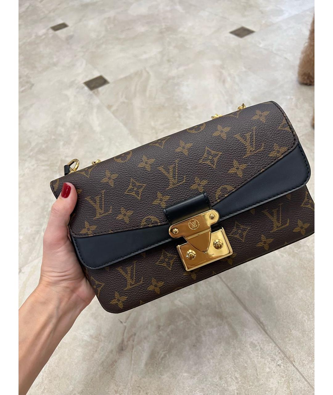 LOUIS VUITTON Коричневая сумка через плечо, фото 6