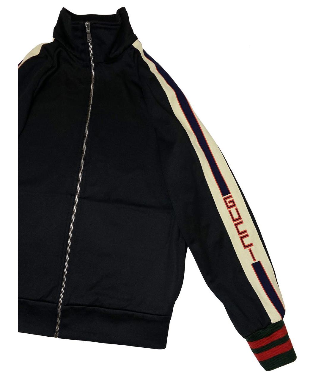 GUCCI Черный полиэстеровый спортивный костюм, фото 3