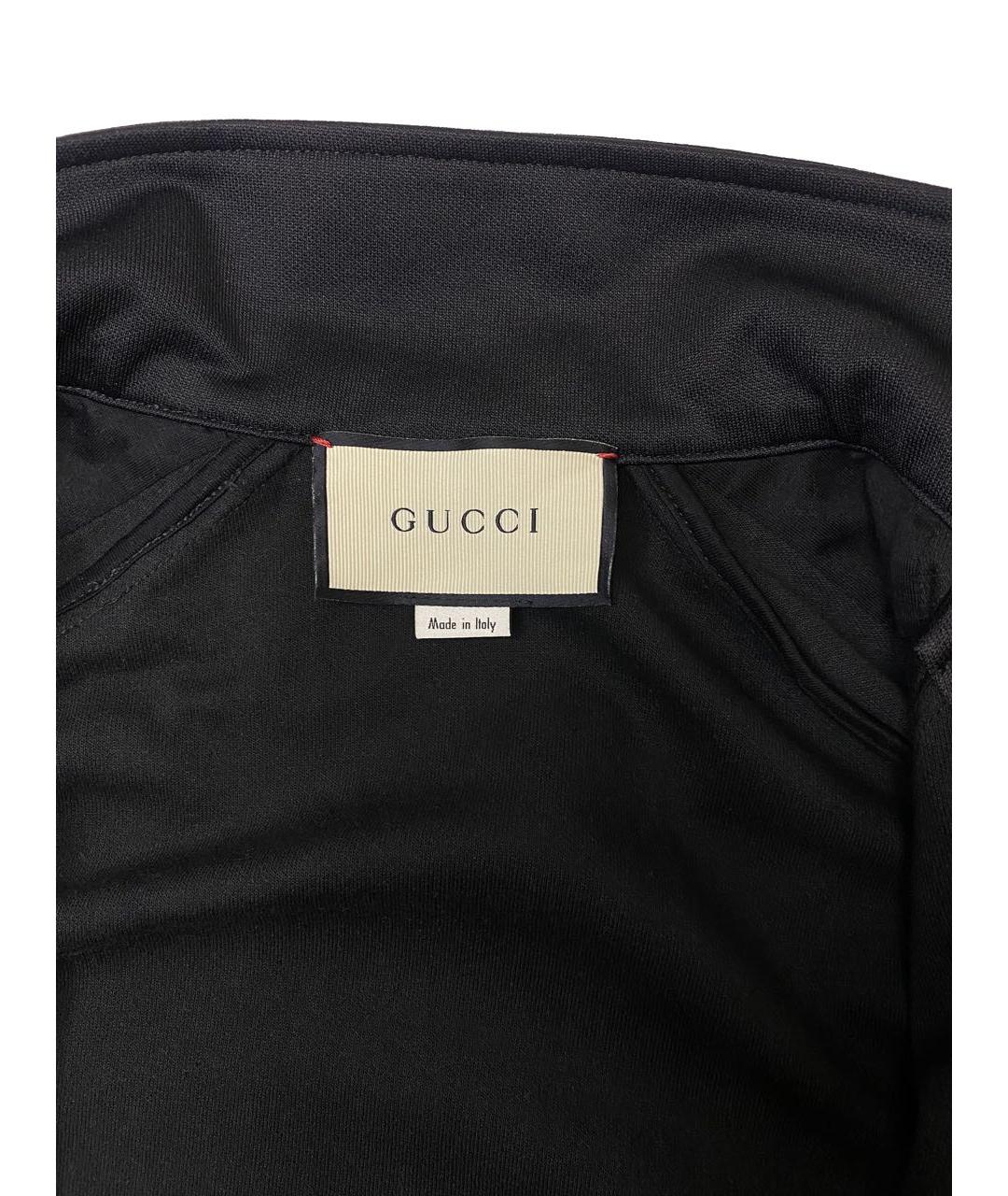GUCCI Черный полиэстеровый спортивный костюм, фото 6