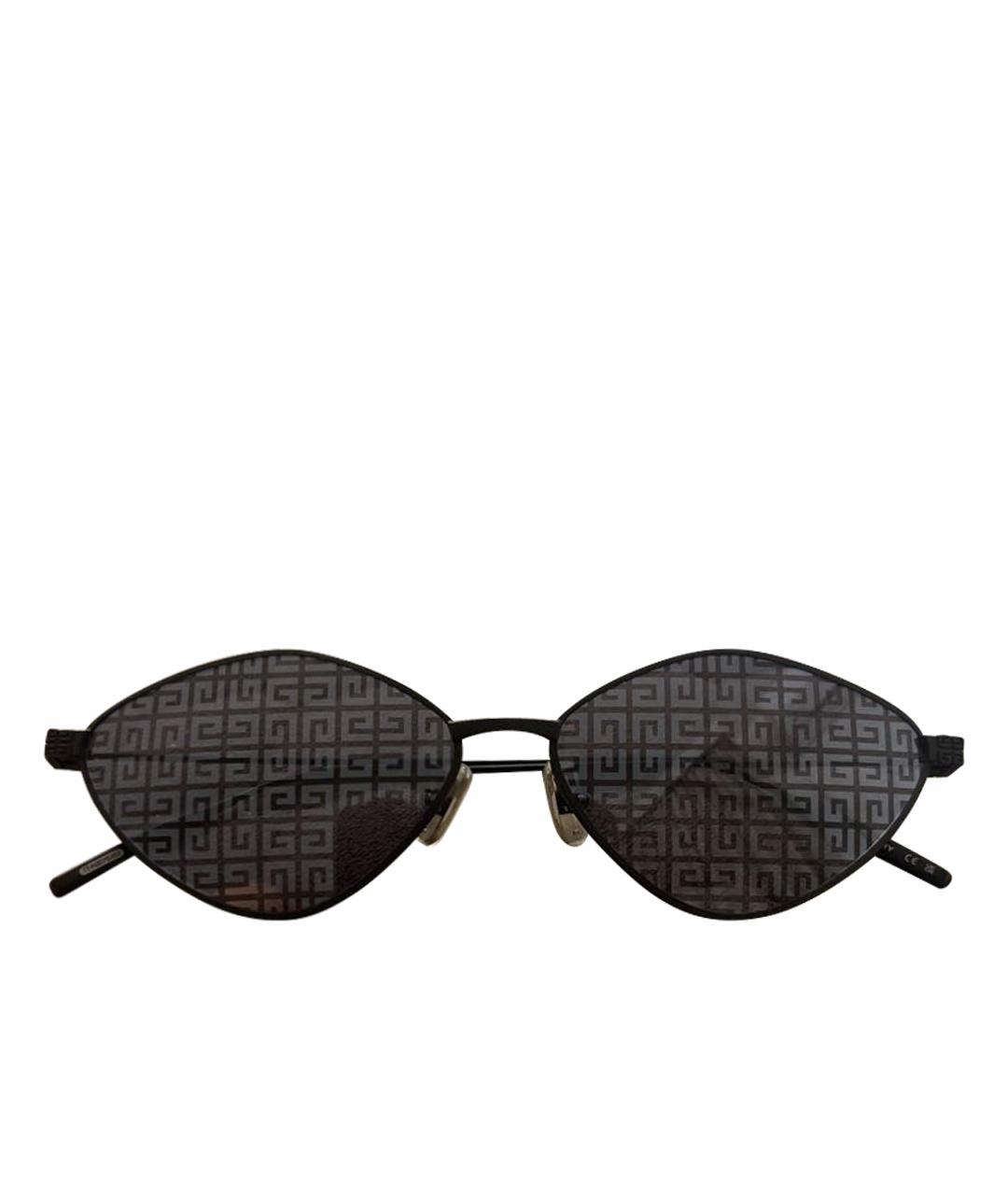 GIVENCHY Черные пластиковые солнцезащитные очки, фото 1