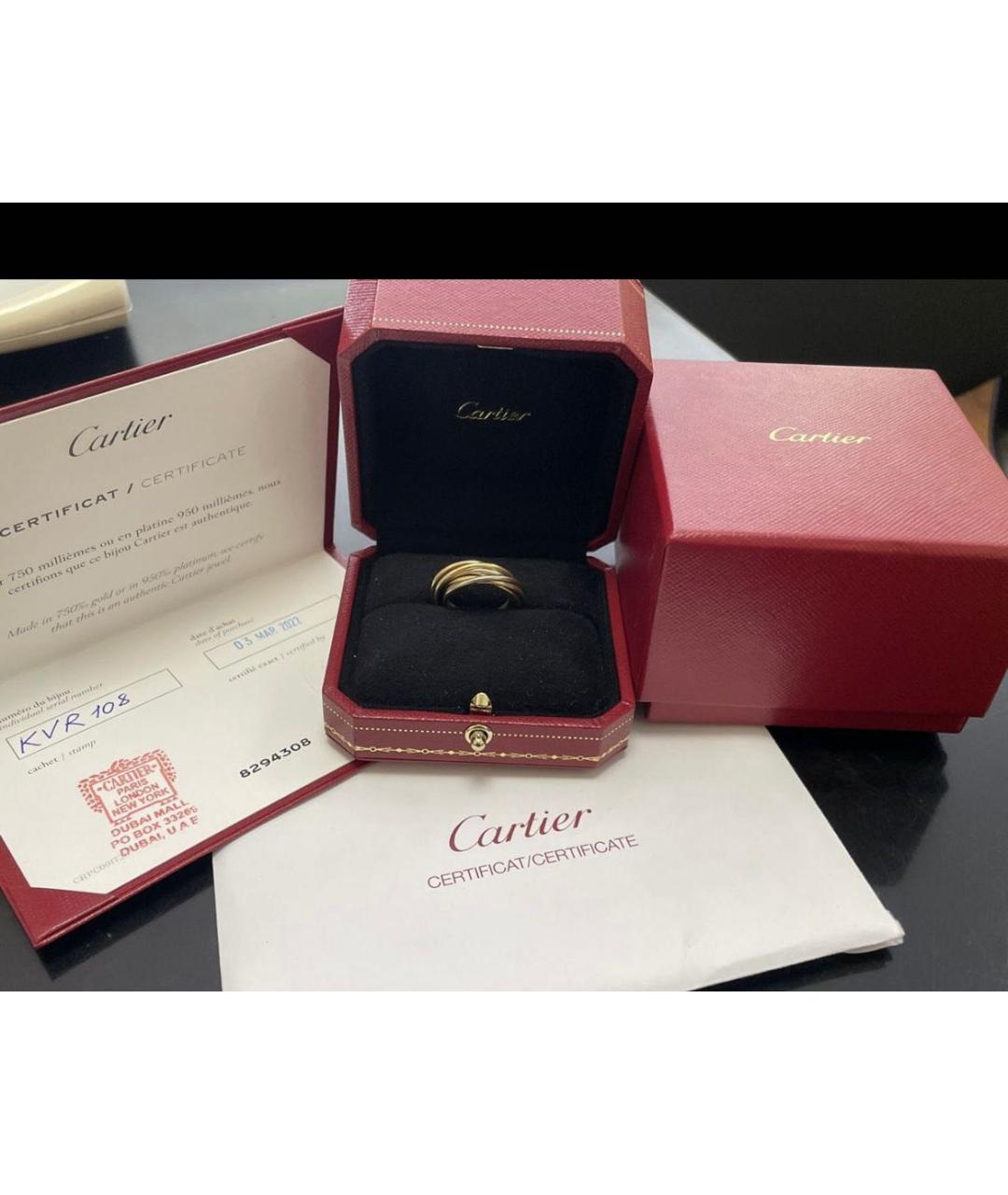 CARTIER Золотое кольцо из желтого золота, фото 3