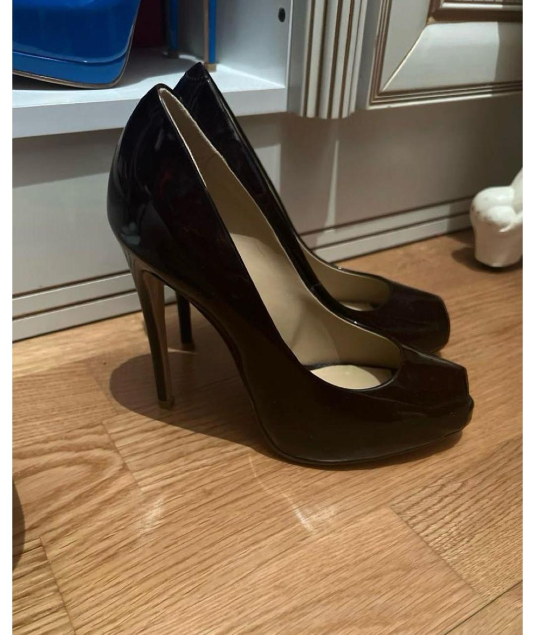 GIUSEPPE ZANOTTI DESIGN Синие туфли из лакированной кожи, фото 7