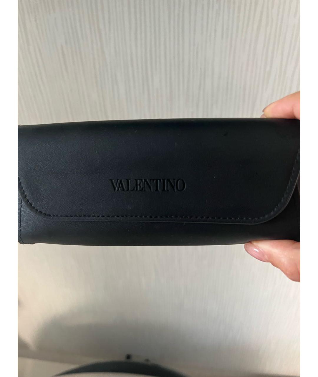 VALENTINO Серебряные металлические солнцезащитные очки, фото 7
