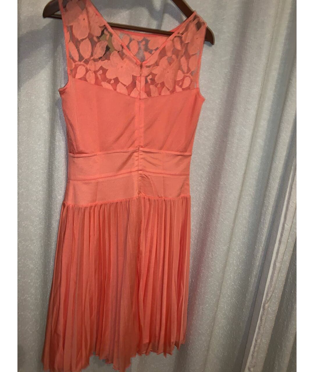 CAVALLI CLASS Оранжевое вискозное платье, фото 2