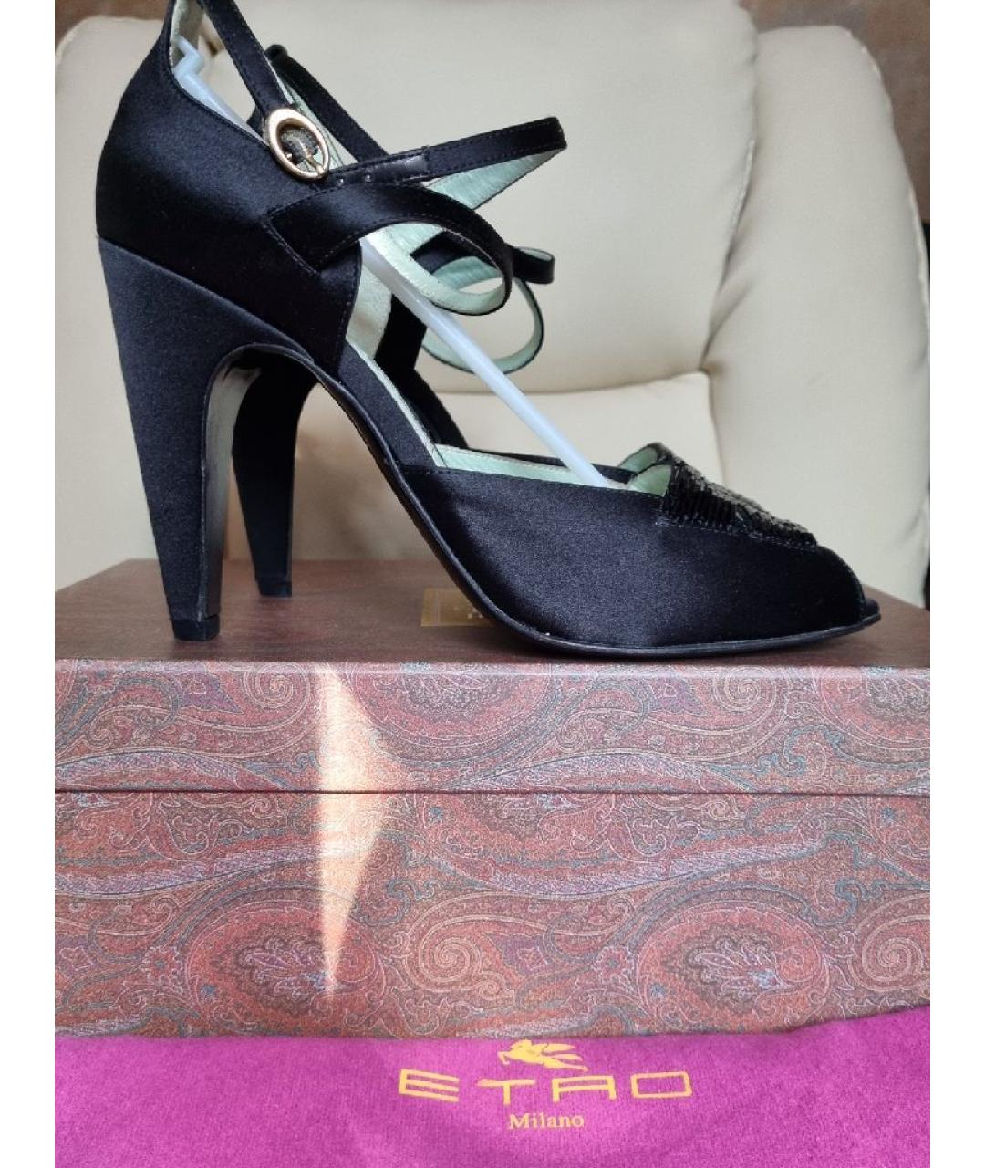 ETRO Черные туфли, фото 6