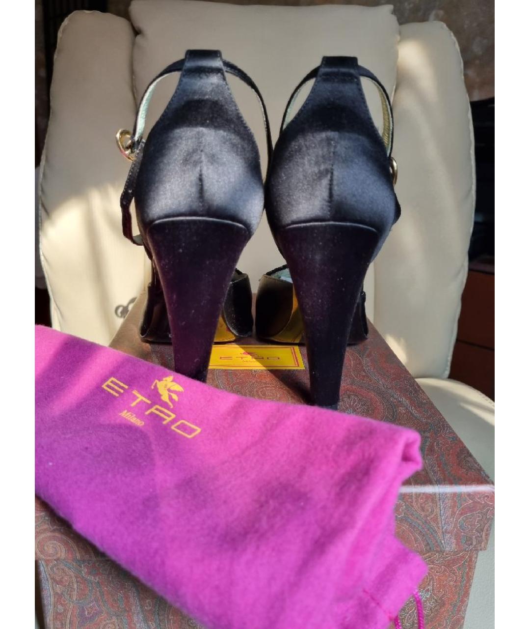 ETRO Черные туфли, фото 4