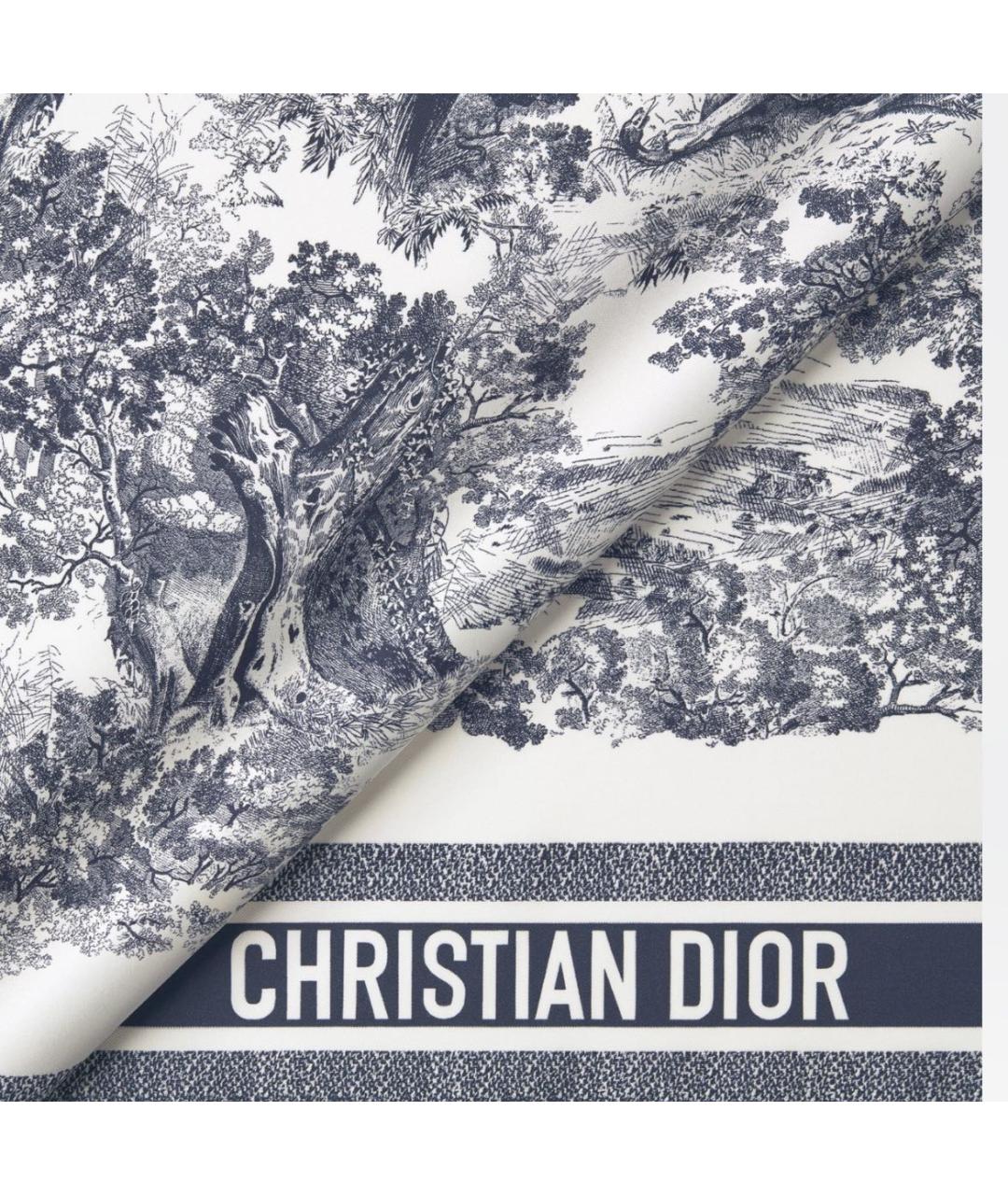 CHRISTIAN DIOR Шелковый платок, фото 5