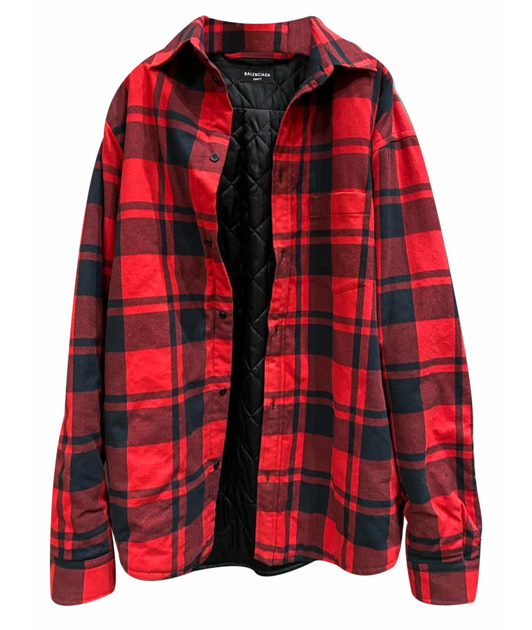 Balenciaga flannel hot sale jacket