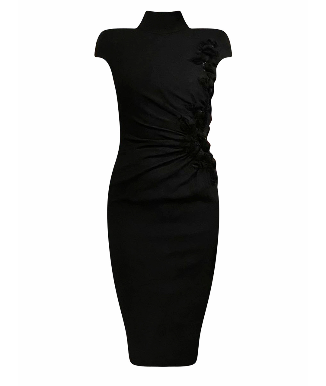 ELIE SAAB Черное шелковое вечернее платье, фото 1