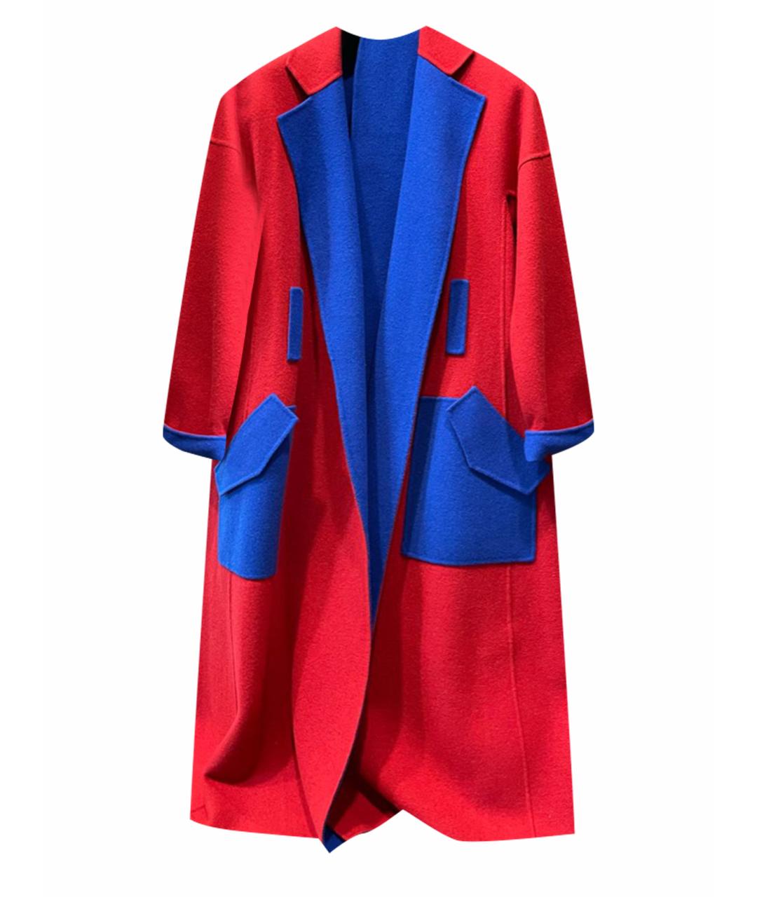 GIORGIO ARMANI Красное кашемировое пальто, фото 1