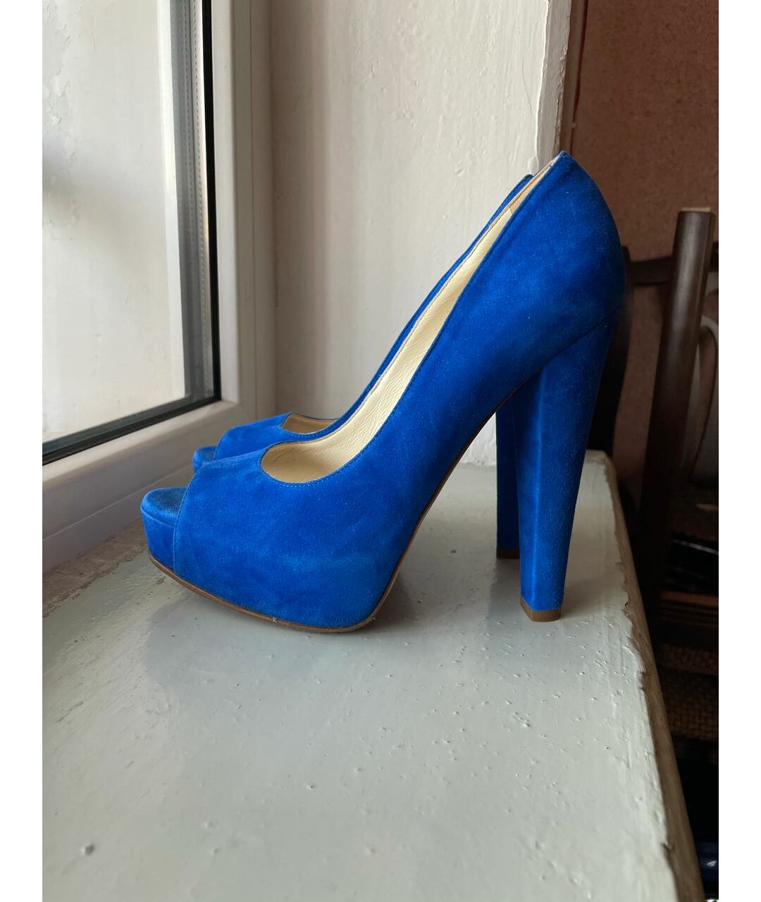 BRIAN ATWOOD Синие замшевые туфли, фото 6