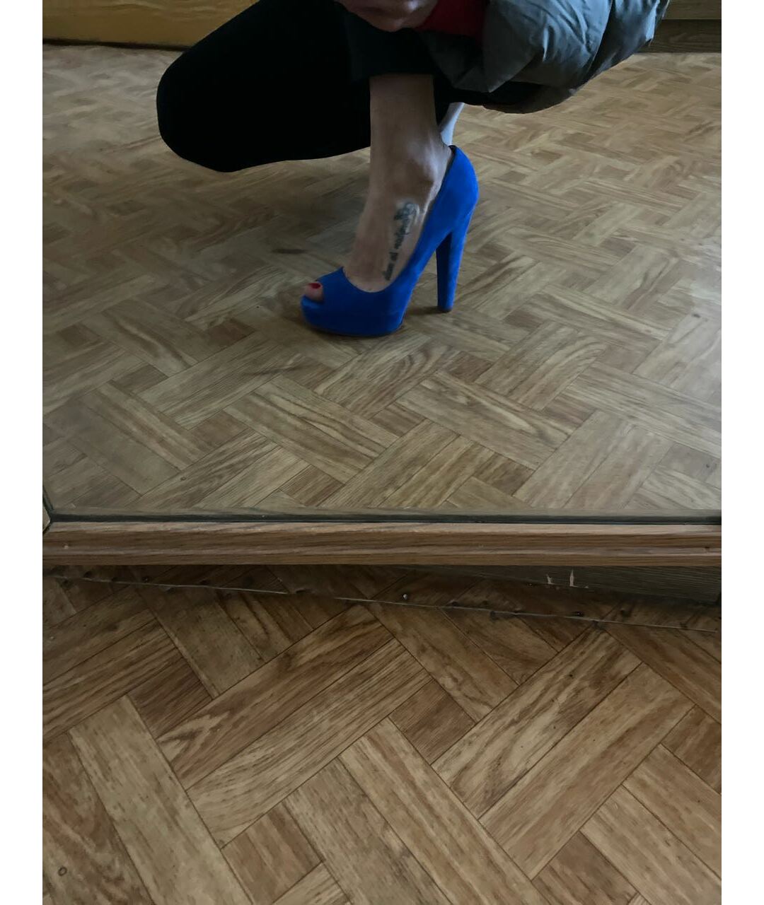 BRIAN ATWOOD Синие замшевые туфли, фото 5