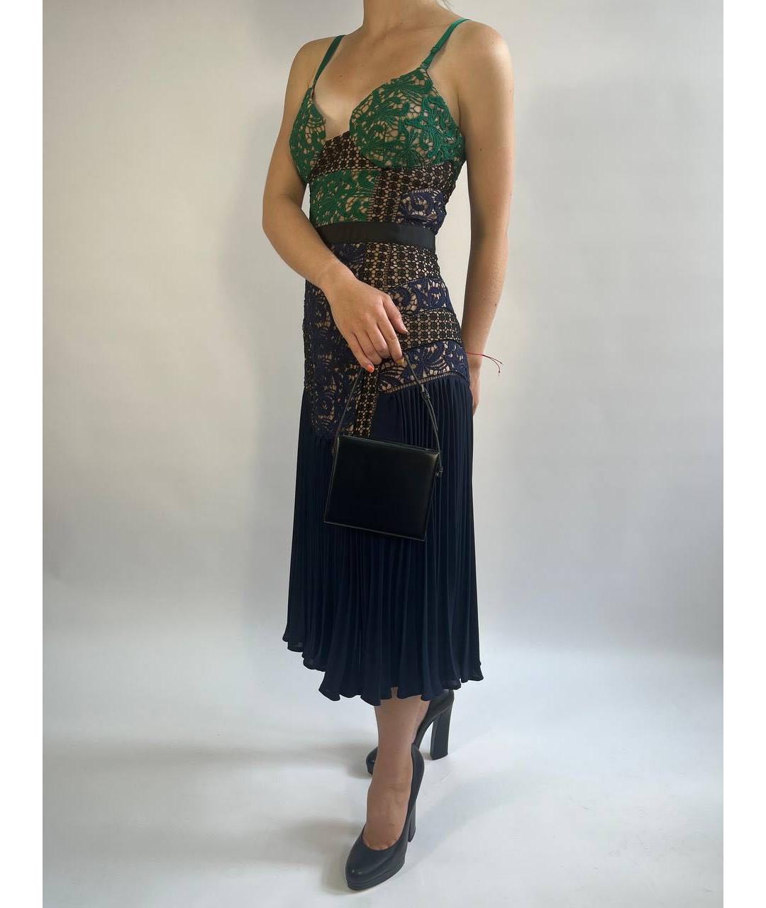 SELF-PORTRAIT Мульти коктейльное платье, фото 8