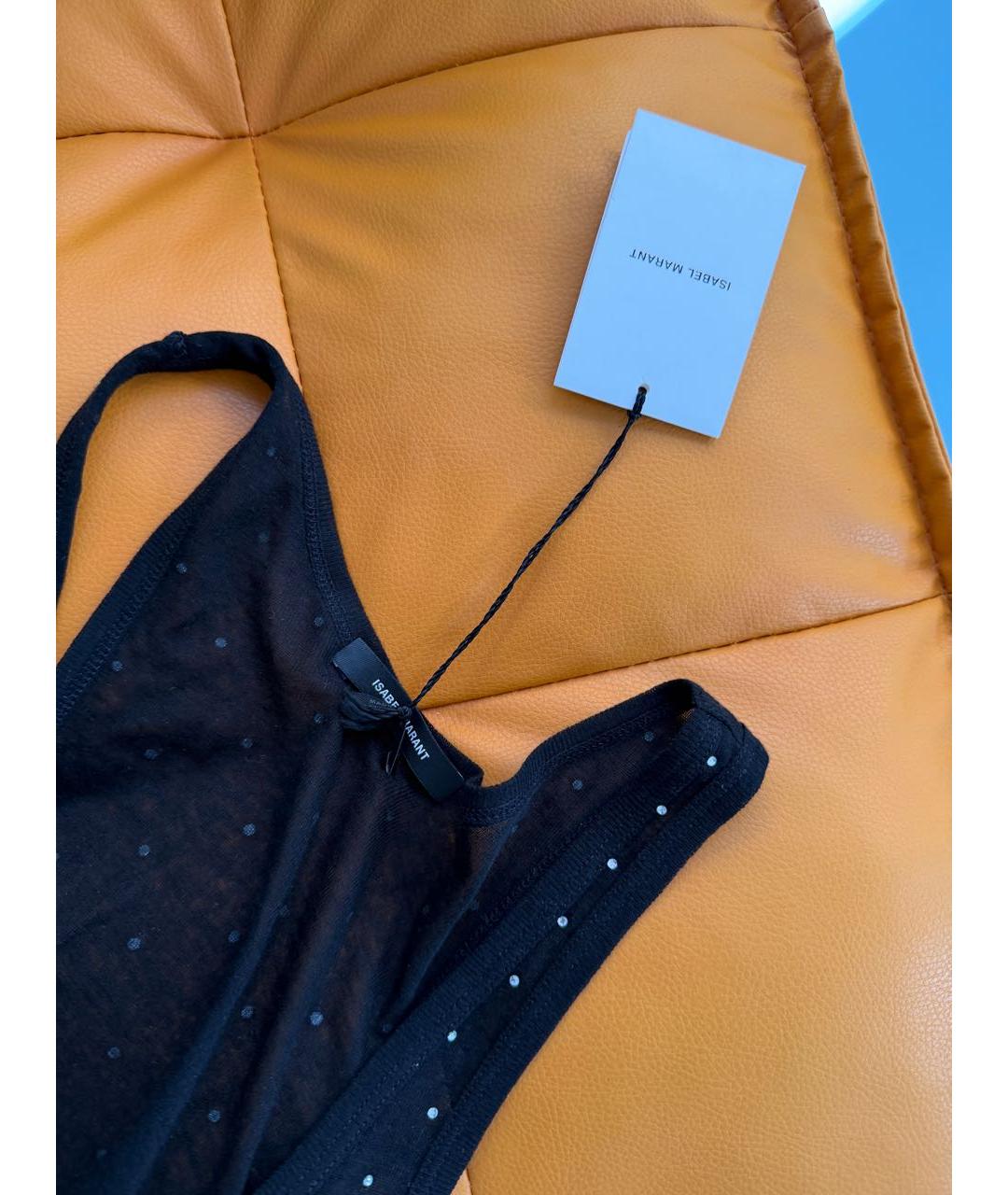 ISABEL MARANT Черная майка, фото 5