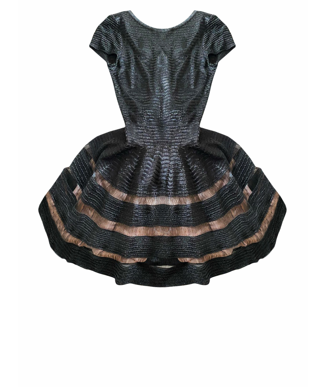ALAIA Черное шелковое коктейльное платье, фото 1