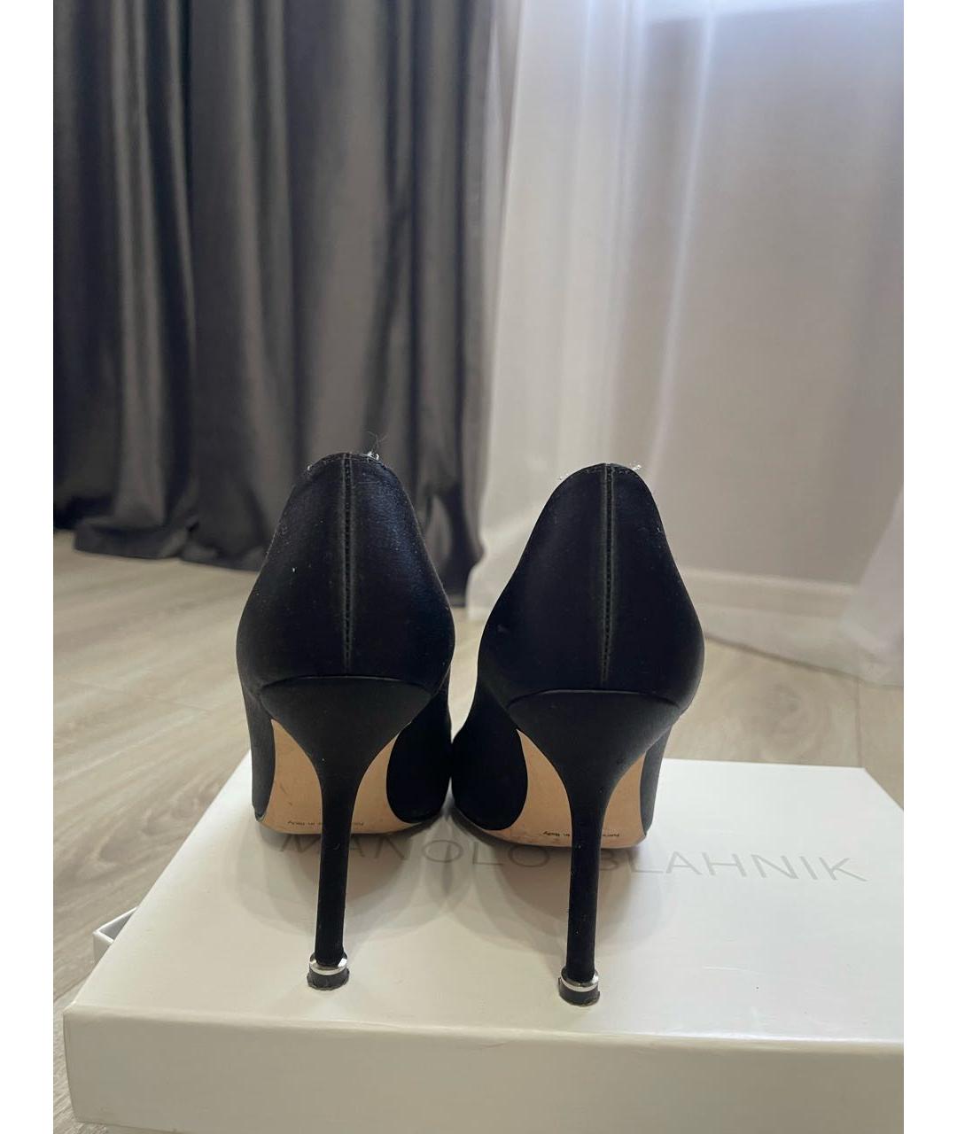 MANOLO BLAHNIK Черные туфли, фото 3