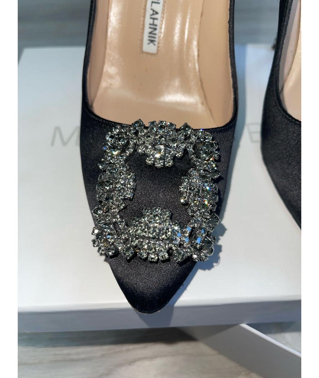 MANOLO BLAHNIK Черные туфли, фото 5