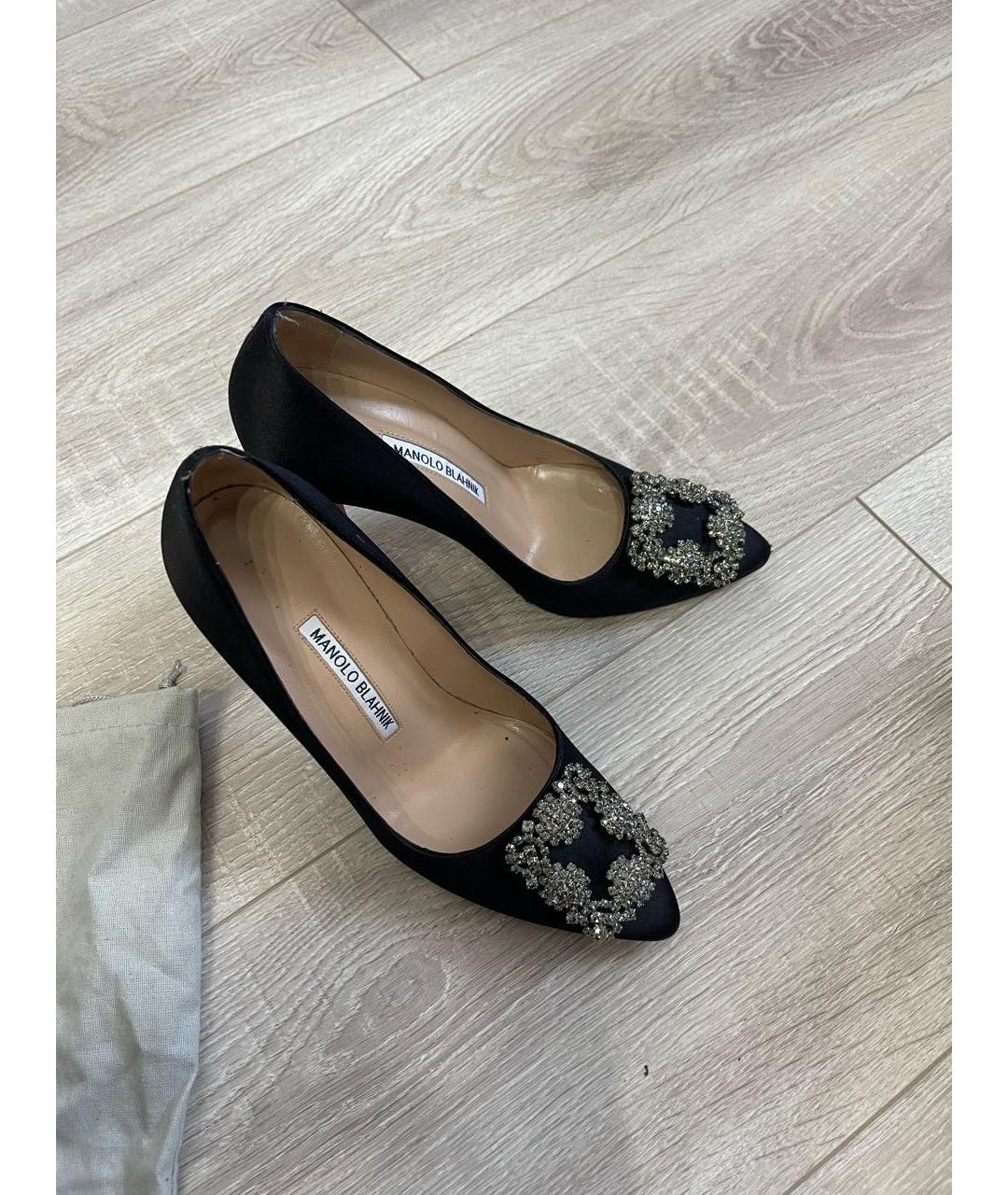 MANOLO BLAHNIK Черные туфли, фото 6