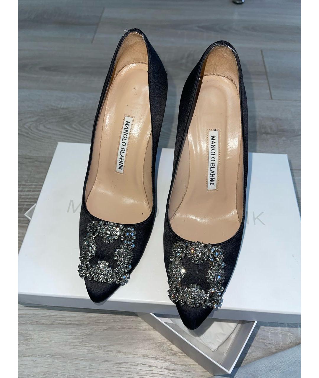 MANOLO BLAHNIK Черные туфли, фото 2