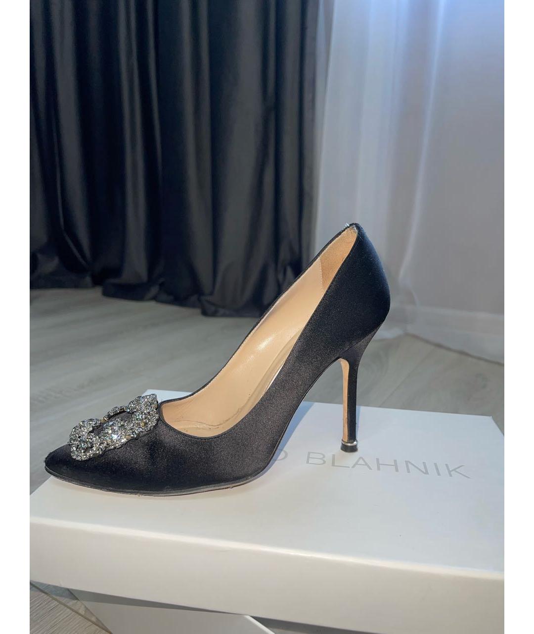 MANOLO BLAHNIK Черные туфли, фото 7