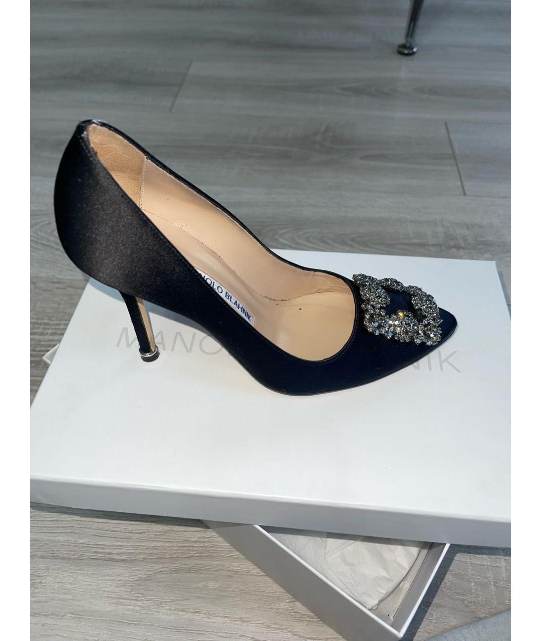 MANOLO BLAHNIK Черные туфли, фото 4