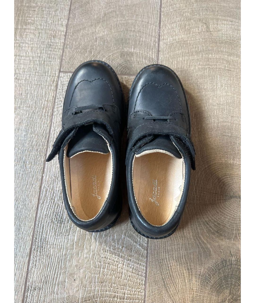 JACADI Черные кожаные ботинки, фото 3