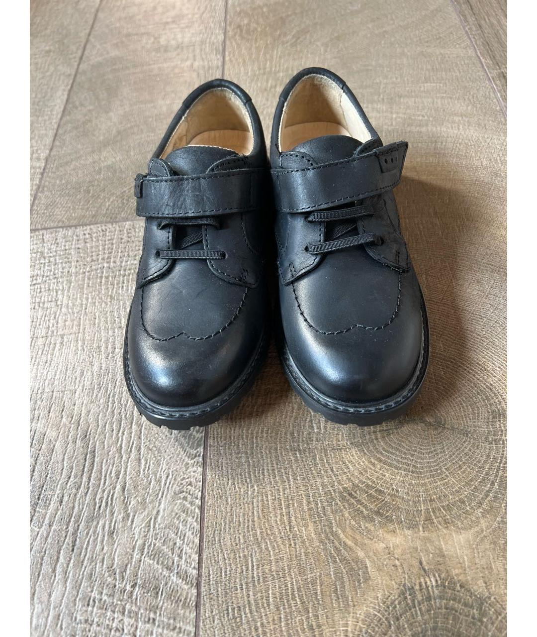 JACADI Черные кожаные ботинки, фото 2
