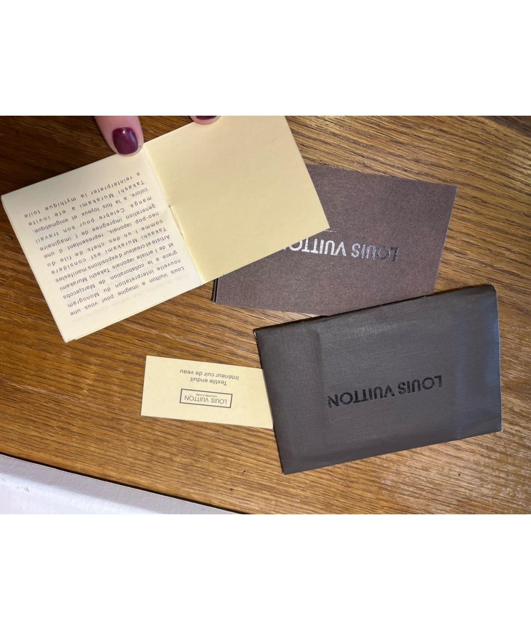 LOUIS VUITTON Синяя деним сумка с короткими ручками, фото 8