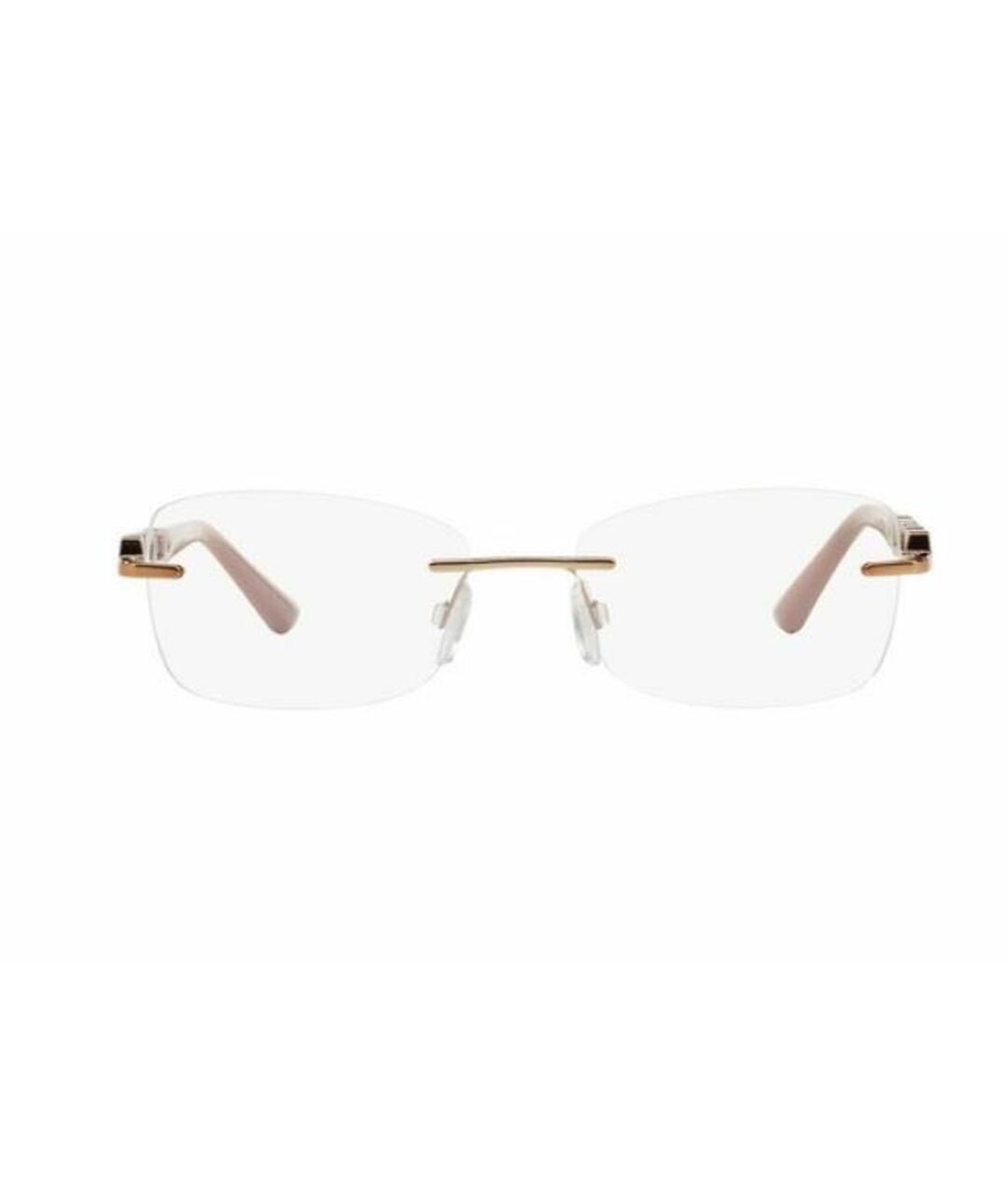BVLGARI Бежевые металлические солнцезащитные очки, фото 1