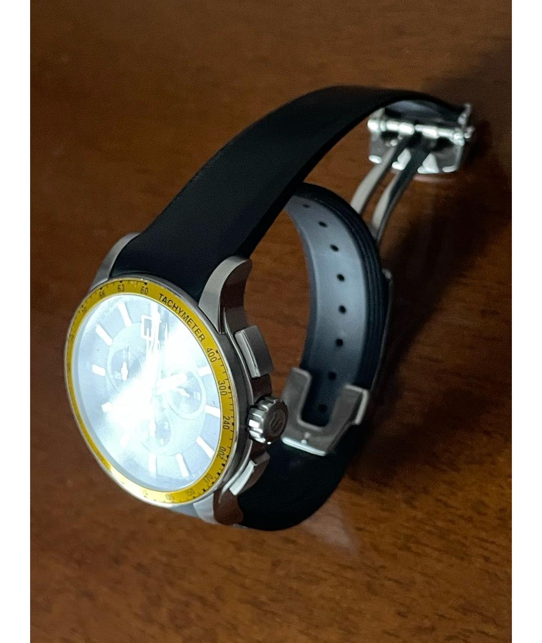 MAURICE LACROIX Черные стальные часы, фото 6