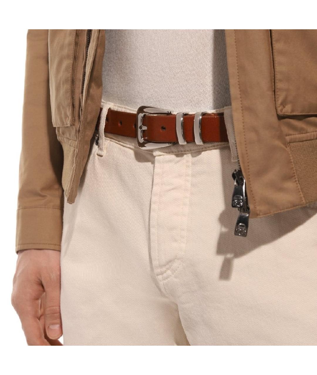 BRUNELLO CUCINELLI Кожаный ремень, фото 2