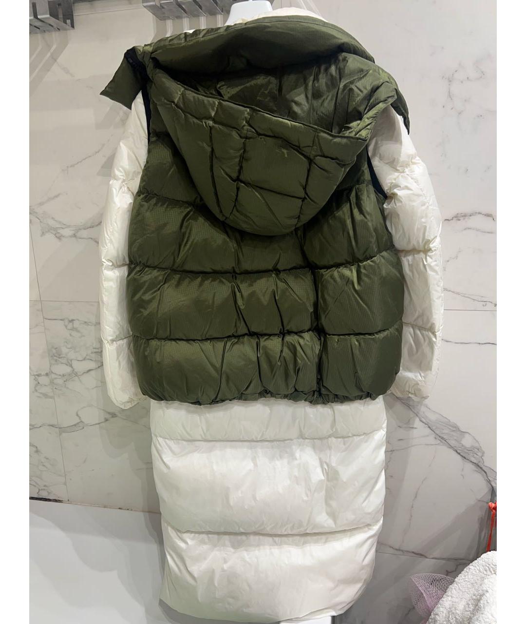SACAI Белая полиэстеровая куртка, фото 2