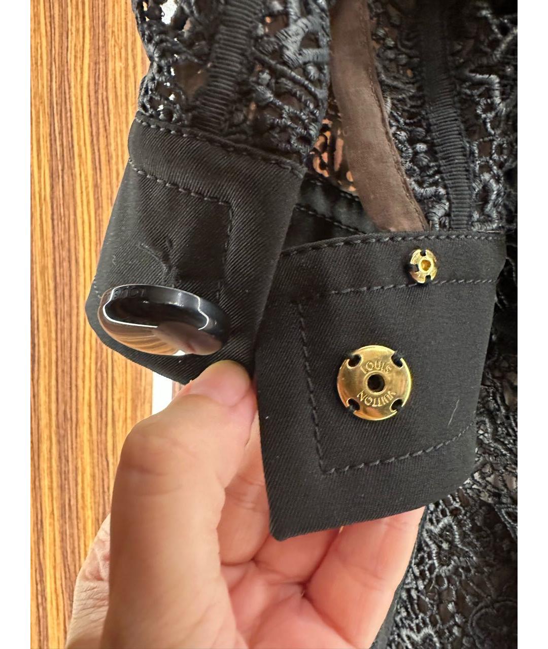 LOUIS VUITTON Черная блузы, фото 2