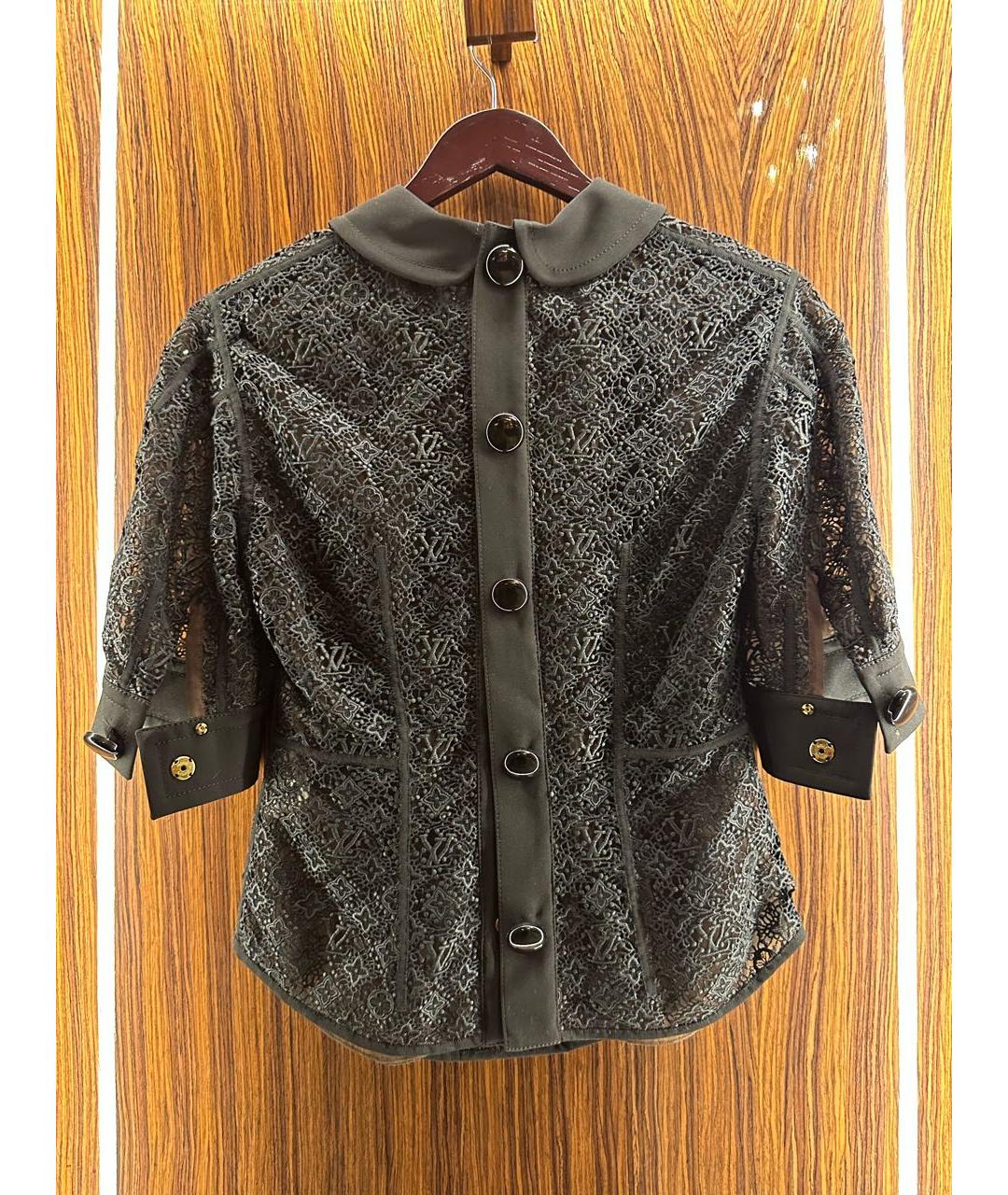 LOUIS VUITTON Черная блузы, фото 8
