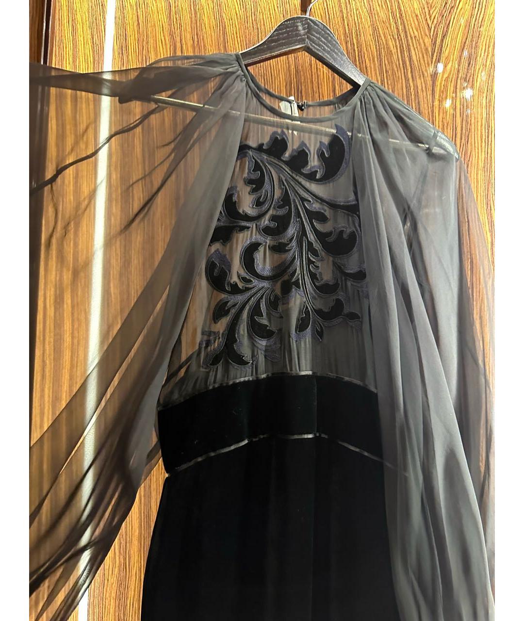 DOLCE&GABBANA Черное вечернее платье, фото 3