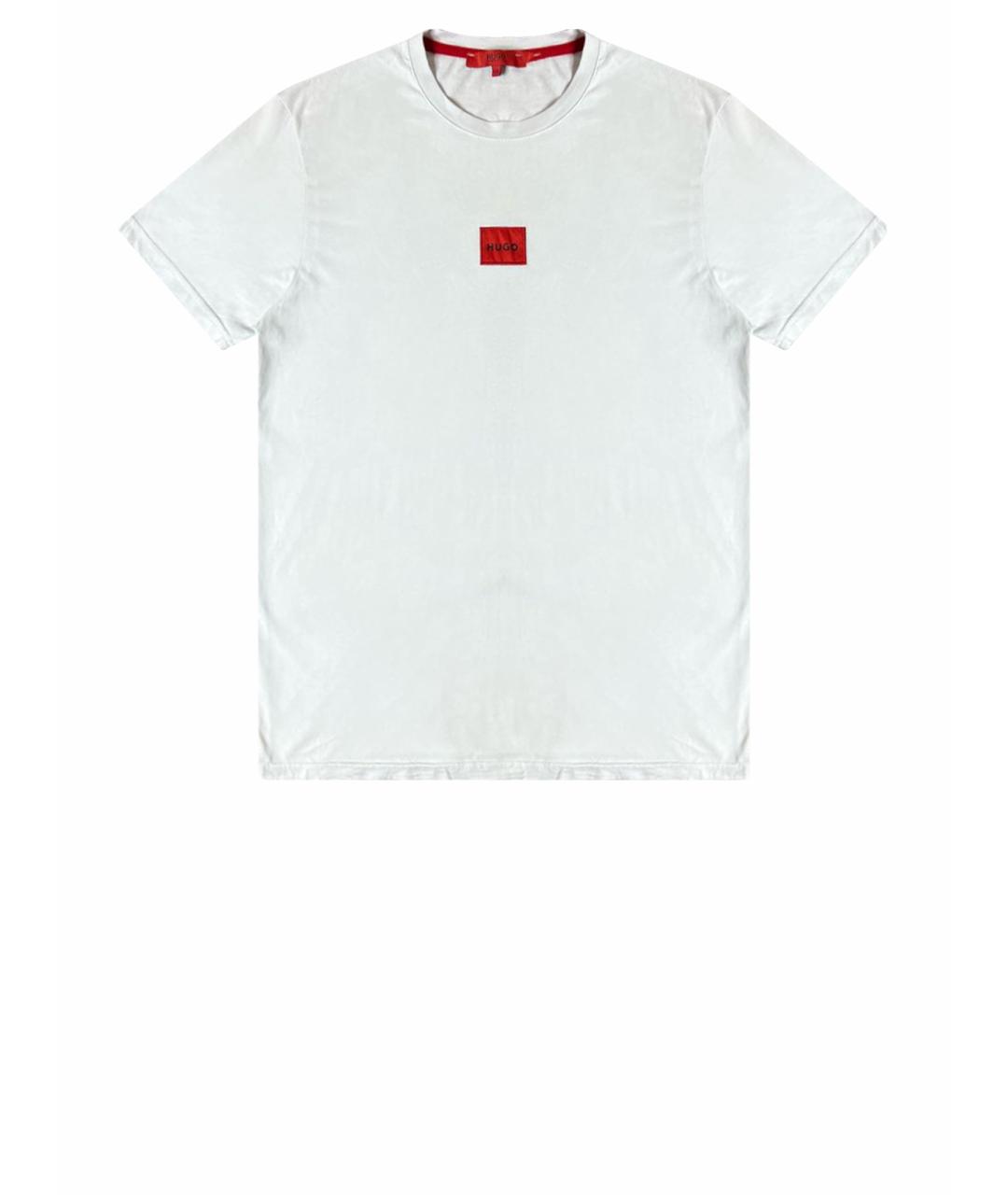 HUGO BOSS Белая хлопковая футболка, фото 1