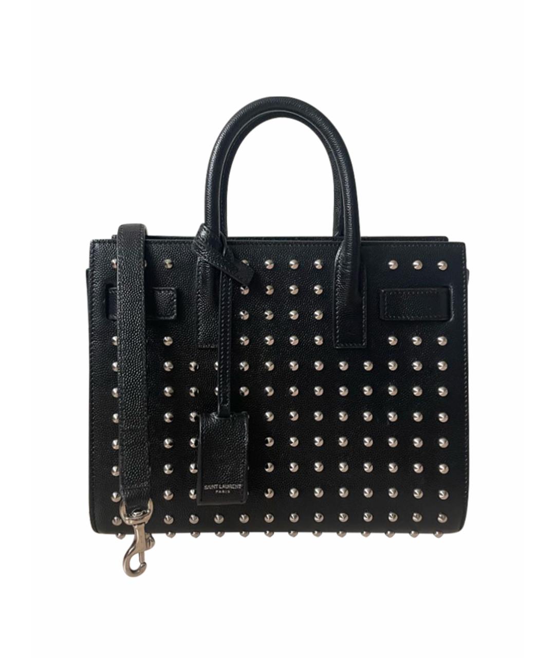 Ysl black hot sale studded bag